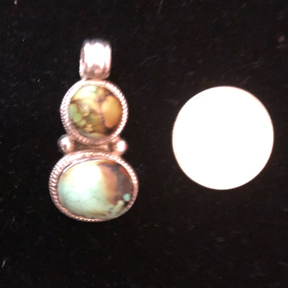 Turquoise pendant - Picture 2 of 2